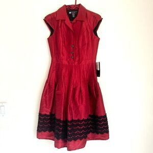 Y2K JS Boutique Red and Black Dress New with tags.